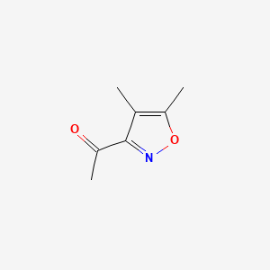 molecular formula C7H9NO2 B564575 1-(4,5-Dimethylisoxazol-3-yl)ethanone CAS No. 102074-57-7