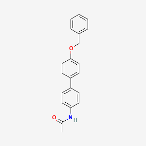 molecular formula C21H19NO2 B5645939 N-[4'-(benzyloxy)-4-biphenylyl]acetamide 