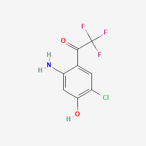 2-Trifluoroacetyl-4-chloro-5-hydroxyaniline