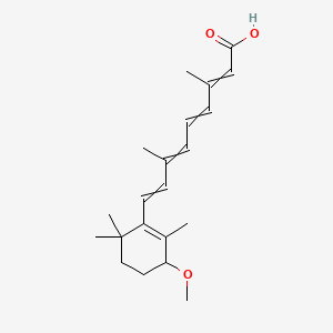 molecular formula C21H30O3 B564617 4-Methoxy Retinoic Acid CAS No. 81121-20-2