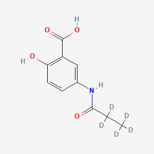 N-Propionyl Mesalazine-d5