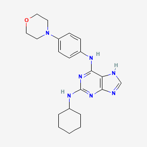 molecular formula C21H27N7O B564675 Retreversine CAS No. 1028332-91-3