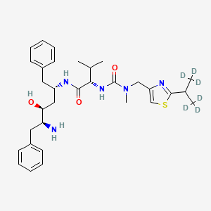 Desthiazolylmethyloxycarbonyl Ritonavir-d6