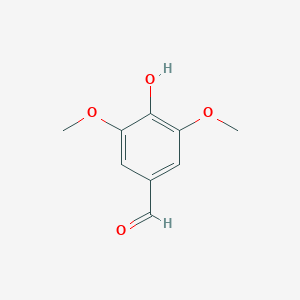 molecular formula C₉H₁₀O₄ B056468 丁香醛 CAS No. 134-96-3