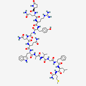 molecular formula C77H110N22O19S B564701 (Tyr4,D-Phe12)-Bombesin CAS No. 108437-89-4