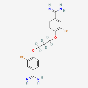 Dibromopropamidine-d6 Dihydrochloride