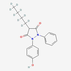molecular formula C19H20N2O3 B564727 Oxyphenbutazone-d9 CAS No. 1189693-23-9