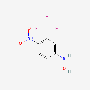 N-Hydroxy-4-nitro-3-(trifluoromethyl)aniline