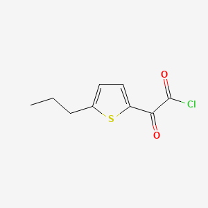 Oxo(5-propylthiophen-2-yl)acetyl chloride