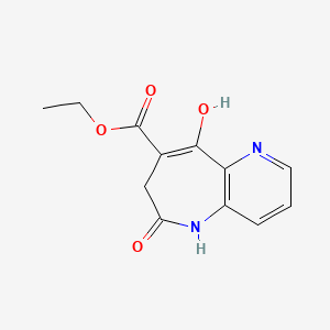 6,7-Dihydro-9-hydroxy-6-oxo-5H-pyrido[3,2-b]azepine-8-carboxylic Acid Ethyl Ester