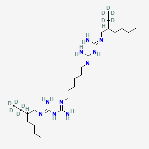 molecular formula C26H56N10 B564760 Alexidine-d10 Dihydrochloride CAS No. 1246818-47-2