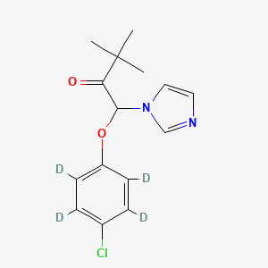 molecular formula C15H17ClN2O2 B564761 Climbazole-d4 CAS No. 1185117-79-6