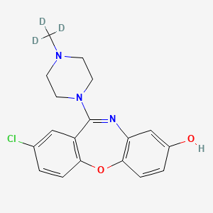 molecular formula C18H18ClN3O2 B564789 8-羟基洛沙平-d3 CAS No. 1189863-10-2