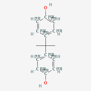 molecular formula C15H16O2 B564797 双酚 A-13C12 CAS No. 263261-65-0