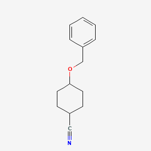 4-(Benzyloxy)cyclohexanecarbonitrile