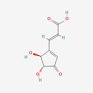 molecular formula C8H8O5 B564826 Pevalic acid CAS No. 102305-65-7