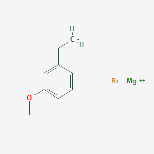 molecular formula C9H11BrMgO B056483 3-甲氧基苯乙基镁溴化物 CAS No. 125159-92-4