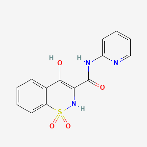 molecular formula C14H11N3O4S B564833 Desmethyl piroxicam CAS No. 65897-46-3