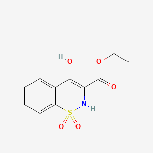 molecular formula C12H13NO5S B564838 1-Methylethyl 4-Hydroxy-2H-1,2-benzothiazine-3-carboxylate 1,1-Dioxide CAS No. 76508-35-5