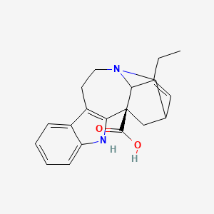 (1R)-17-ethyl-3,13-diazapentacyclo[13.3.1.02,10.04,9.013,18]nonadeca-2(10),4,6,8,16-pentaene-1-carboxylic acid