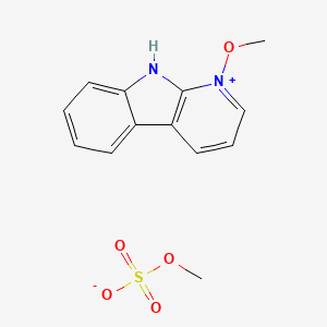 molecular formula C13H14N2O5S B564862 1-Methoxy-alpha-carboline Methyl Sulfate Salt CAS No. 26391-88-8