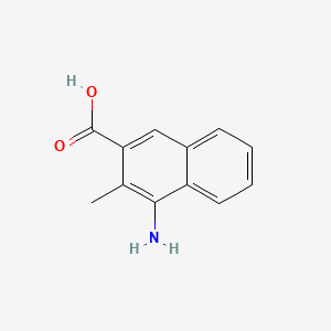 4-Amino-3-methylnaphthalene-2-carboxylic acid