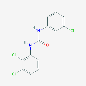 molecular formula C13H9Cl3N2O B5649742 N-(3-chlorophenyl)-N'-(2,3-dichlorophenyl)urea CAS No. 113271-48-0