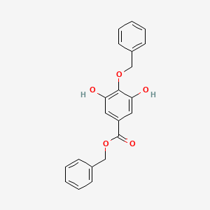 molecular formula C21H18O5 B564980 4-Benzyl-gallic Acid Benzyl Ester CAS No. 1159977-07-7