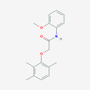 molecular formula C18H21NO3 B5649875 N-(2-methoxyphenyl)-2-(2,3,6-trimethylphenoxy)acetamide 