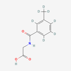 molecular formula C10H11NO3 B565009 3-Methyl Hippuric Acid-d7 CAS No. 1216551-07-3