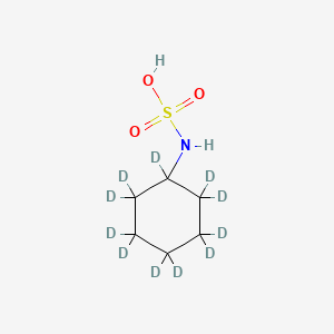 molecular formula C6H13NO3S B565016 环己胺酸-d11 CAS No. 1215770-73-2