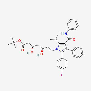 molecular formula C37H43FN2O5 B565019 10-trans-Atorvastatin tert-Butyl Ester CAS No. 1217751-95-5