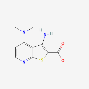 methyl 3-amino-4-(dimethylamino)thieno[2,3-b]pyridine-2-carboxylate