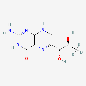 molecular formula C9H13N5O3 B565089 7,8-Dihydro-L-biopterin-d3 CAS No. 1217782-44-9