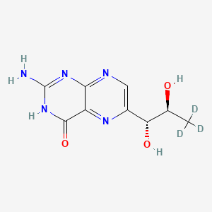 molecular formula C9H11N5O3 B565091 Biopterin-d3 CAS No. 1217838-71-5