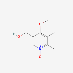 molecular formula C9H13NO3 B565099 5-Hydroxymethyl-4-methoxy-2,3-dimethylpyridine N-oxide CAS No. 1159977-40-8