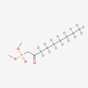 molecular formula C11H23O4P B565110 Dimethyl (2-Oxononyl)phosphonate-d15 CAS No. 1215800-33-1