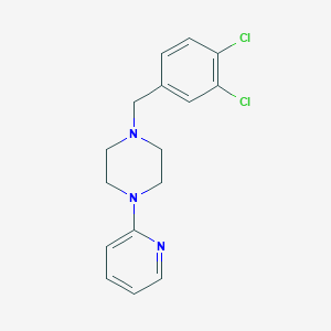 1-(3,4-dichlorobenzyl)-4-(2-pyridinyl)piperazine