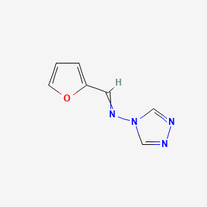 N-(2-furylmethylene)-4H-1,2,4-triazol-4-amine