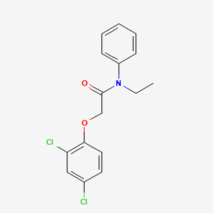 molecular formula C16H15Cl2NO2 B5651436 2-(2,4-dichlorophenoxy)-N-ethyl-N-phenylacetamide CAS No. 332402-43-4