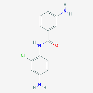 3-amino-N-(4-amino-2-chlorophenyl)benzamide