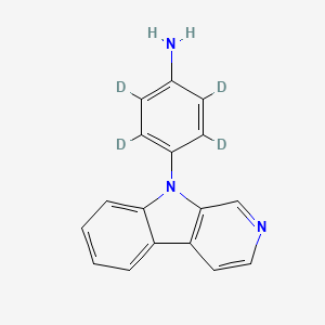 9-(4'-Aminophenyl)-9H-pyrido[3,4-b]indole-d4