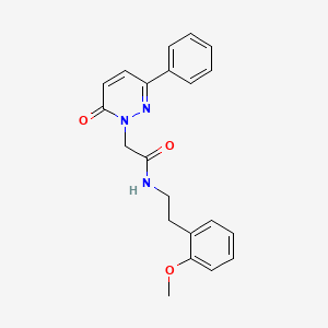 N-[2-(2-methoxyphenyl)ethyl]-2-(6-oxo-3-phenyl-1(6H)-pyridazinyl)acetamide