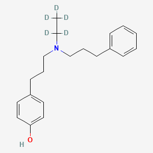 molecular formula C20H27NO B565157 4-羟基阿维林-d5 CAS No. 1216415-67-6