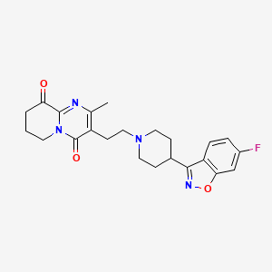 molecular formula C23H25FN4O3 B565164 9-酮利培酮 CAS No. 1189516-65-1