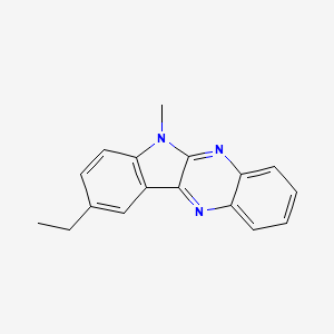 9-ethyl-6-methyl-6H-indolo[2,3-b]quinoxaline