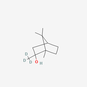 molecular formula C11H20O B565202 (-)-2-Methylisoborneol-d3 CAS No. 135441-89-3