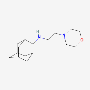 molecular formula C16H28N2O B5652072 2-adamantyl[2-(4-morpholinyl)ethyl]amine 
