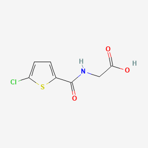 N-[(5-Chloro-2-thienyl)carbonyl]glycine