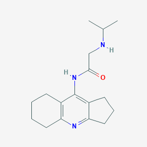 N~1~-(2,3,5,6,7,8-hexahydro-1H-cyclopenta[b]quinolin-9-yl)-N~2~-isopropylglycinamide
